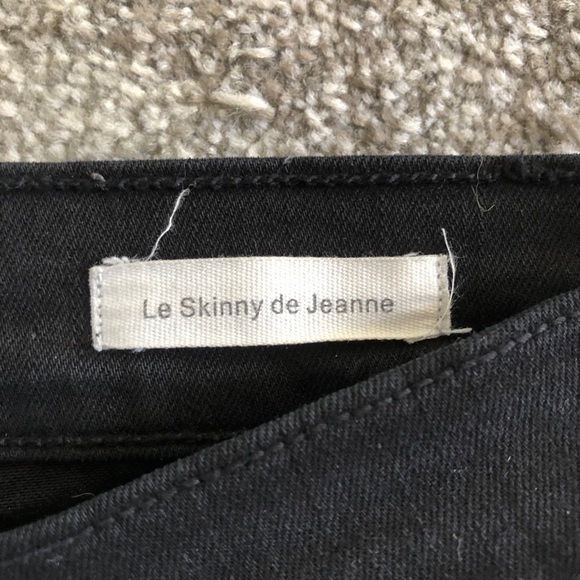 🖤 Frame Denim Black ‘Le Skinny de Jeanne’ Jeans - Picture 5 of 9